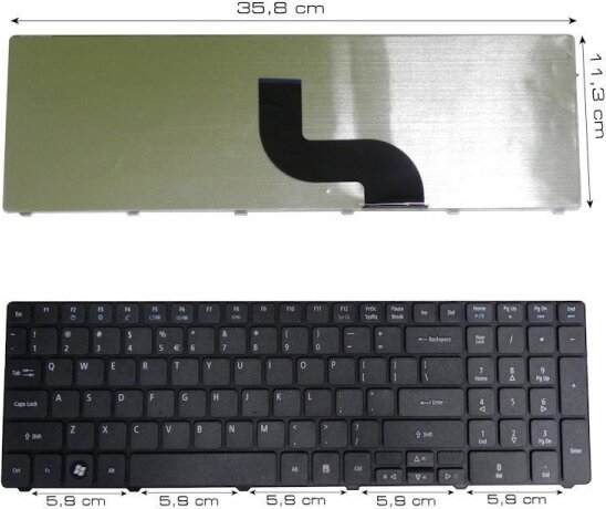Acer aspire 5738 billentyűzet Acer aspire 5738 billentyűzet