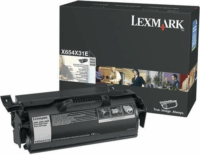 Lexmark X654X31E Toner Fekete
