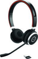 Jabra Evolve 65 MS Stereo Bluetooth Headset Fekete