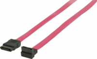 ValueLine / Nedis SATA kábel "L" 0.5m Piros