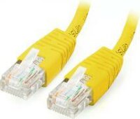 Equip U/UTP Cat6 lapos patch kábel 1.0m sárga