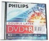 Philips DVD+R Kétrétegű DVD Lemez BOX