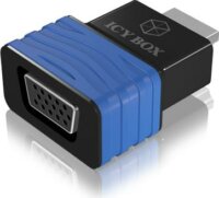 RaidSonic Icy Box IB-AC516 HDMI M - D-Sub(15) F Adapter Fekete