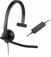 Logitech H570e USB Mono Headset Fekete