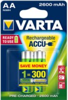 Varta R06 AA Újratölthető ceruzaelem 2600mAh (2db/csomag)