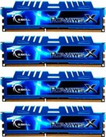G.Skill 32GB /2400 RipjawsX Blue DDR3 RAM KIT (4x8GB)