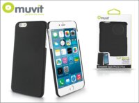 Apple iPhone 6 Plus hátlap - Muvit Soft Back - Fekete