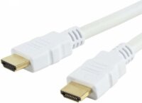 Techly HDMI M - HDMI M Adapterkábel Fehér 2m (4k)