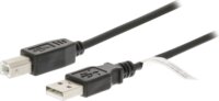 Valuline CCGT60100BK20 USB-A apa - USB-B apa 2.0 Nyomtató kábel - Fekete (2m)