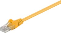 Goobay U/UTP CAT5e Patch kábel 1m - sárga