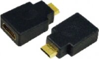 LogiLink HDMI A típusú anya --> Mini HDMI C típusú apa adapter