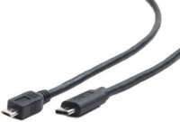 Gembird USB 2.0 microUSB összekötő kábel 1m - Fekete