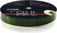 TDK CD-R 700MB 52x, hengeren H/10