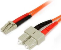 StarTech FIBLCSC3 optikai patch kábel LC/SC Duplex 3m - Narancssárga