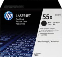 HP CE255XD Eredeti Toner Fekete (2db)