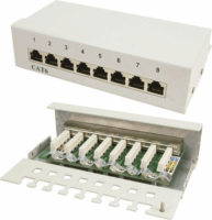 LogiLink NP0016A Patch panel - 8 port