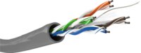 Goobay U/UTP CAT6 Installációs patch kábel 100m - Szürke