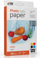 ColorWay PM1901004R 10x15cm Matt Fopapír (100 lap/csomag)