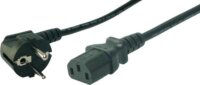 LogiLink Power Cord, Schuko-C13, black, 1,80m