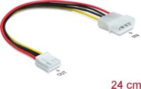 Delock Cable Power Molex 4 pin male > 3.5 floppy female