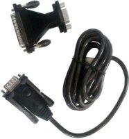 Unitek Y-105A USB 1.1 - RS232 soros port (DB9F/DB25M) átalakító kábel 1.5m
