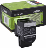 LEXMARK Toner CS410 - Fekete