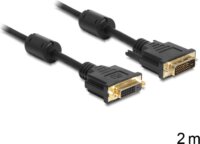 Delock 83186 DVI-D 2m Hosszabbító kábel