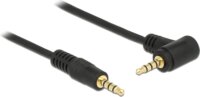 DeLock 3.5mm Jack M - 3.5mm Jack M Adapterkábel 2m Fekete