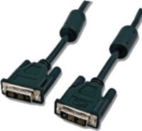 M-CAB 7000788 DVI Dual link kábel 3m Fekete
