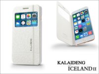 Apple iPhone 6 Plus flipes tok - Kalaideng Iceland 2 Series View Cover - fehér