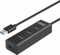 Unitek Y-3089 USB 3.0 HUB (4 port) Fekete