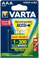 VARTA ACCU R03 AAA Újratölthető mini ceruzaelem 1000mAh (2db/csomag)