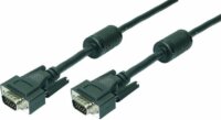 Logilink VGA kábel 2x Male 1,8m fekete