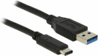 DeLock 83870 USB 3.1 A-C kábel 1m - Fekete