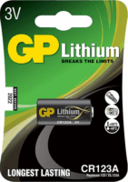 GP CR123A 3V Lítium fotóelem (1 db / blister)