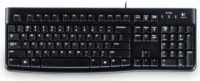 Logitech K120 USB Billentyűzet HU - Fekete