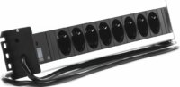 RITTAL 220V hálózati elosztó 19" Rack 8 aljzattal