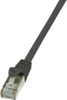 LogiLink CAT6 F/UTP Patch Cable EconLine AWG26 black 0,50m
