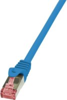 LogiLink CAT6 S/FTP Patch Cable PrimeLine AWG27 PIMF LSZH blue 0,50m