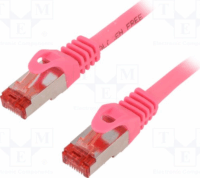 LogiLink S/FTP CAT Patch Kábel 1.50m Rózsaszín