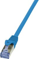 LogiLink CAT6A S/FTP Patch Cable PrimeLine AWG26 PIMF LSZH blue 1,00m