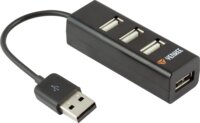 Yenkee YHB 4001BK USB 2.0 HUB (4 port) Fekete