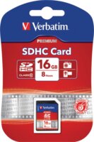 Verbatim 16GB Premium SDHC memóriakártya