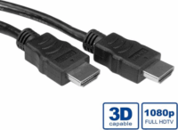 Roline 11.99.5548 HDMI - HDMI Kábel 20m Fekete