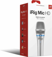 IK Multimedia iRig Mic HD Digitális kondenzátormikrofon - Ezüst