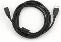 Gembird USB 2.0 A - USB B kábel ferritmag szűrővel 1.8m - Fekete