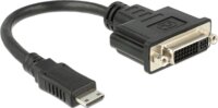 Delock Átalakító HDMI mini-C male to DVI 24+5 female, 20cm