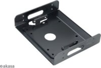 Akasa - AK-HDA-01 - 5,25" beépítő keret 2.5"/3,5" HDD/SSD-hez - Fekete
