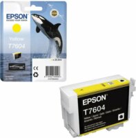 Epson T7604 Eredeti Tintapatron Sárga
