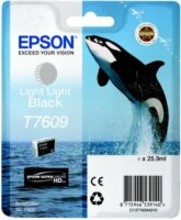 Epson T7609 Eredeti Tintapatron Világos Fekete